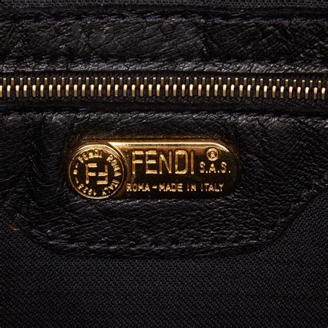 black fendi handbag|authentic Fendi handbags.